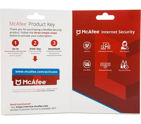mcafee internet security retail card activation.